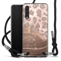 Carry Case Transparent Fabric black/silver