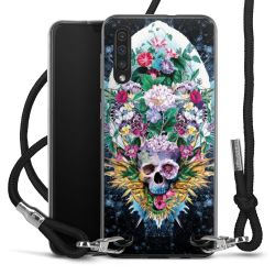 Carry Case Transparent Fabric black/silver