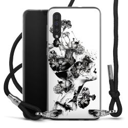 Carry Case Transparent Fabric black/silver