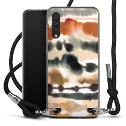 Carry Case Transparent Fabric black/silver