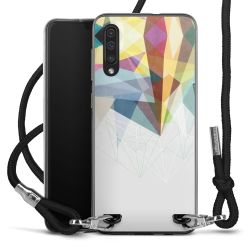 Carry Case Transparent Fabric black/silver