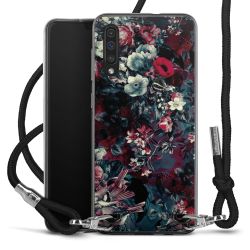 Carry Case Transparent Fabric black/silver