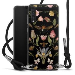 Carry Case Transparent Fabric black/silver