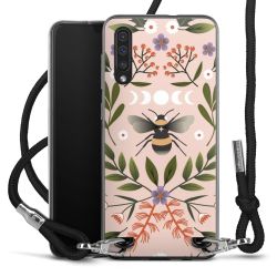 Carry Case Transparent Fabric black/silver