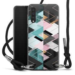 Carry Case Transparent Fabric black/silver