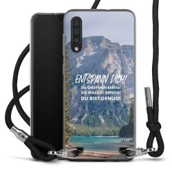 Carry Case Stoff schwarz/silber