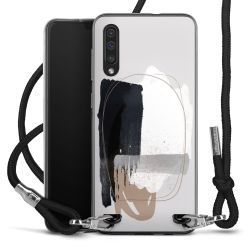 Carry Case Transparent Fabric black/silver