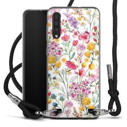 Carry Case Transparent Fabric black/silver