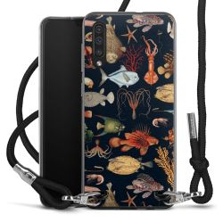 Carry Case Transparent Fabric black/silver