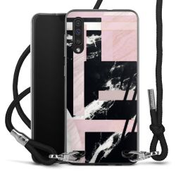 Carry Case Transparent Fabric black/silver