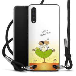 Carry Case Stoff schwarz/silber