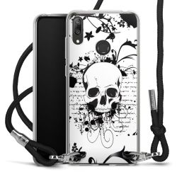 Carry Case Transparent Fabric black/silver