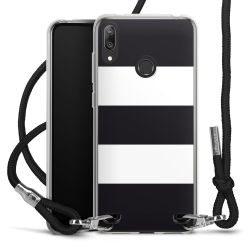 Carry Case Transparent Fabric black/silver