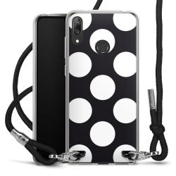 Carry Case Transparent Fabric black/silver