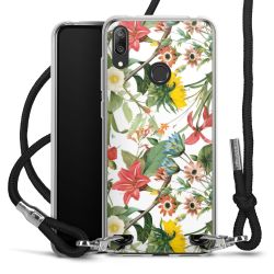 Carry Case Transparent Fabric black/silver