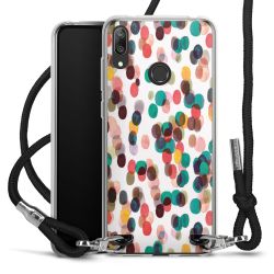 Carry Case Transparent Fabric black/silver