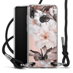 Carry Case Transparent Fabric black/silver