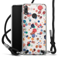 Carry Case Transparent Fabric black/silver