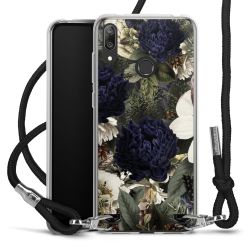 Carry Case Transparent Fabric black/silver