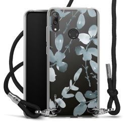 Carry Case Transparent Fabric black/silver