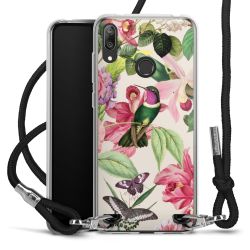 Carry Case Transparent Fabric black/silver