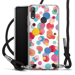 Carry Case Transparent Fabric black/silver