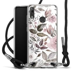 Carry Case Transparent Fabric black/silver