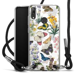 Carry Case Transparent Fabric black/silver