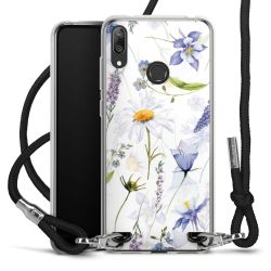 Carry Case Transparent Fabric black/silver