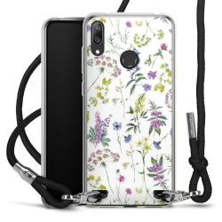 Carry Case Transparent Fabric black/silver