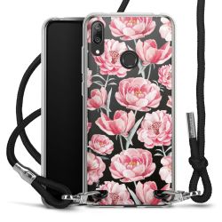 Carry Case Transparent Fabric black/silver