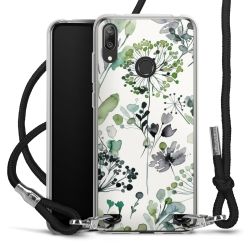 Carry Case Transparent Fabric black/silver