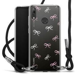 Carry Case Transparent Fabric black/silver