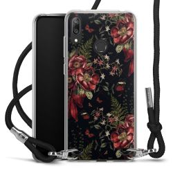 Carry Case Transparent Fabric black/silver