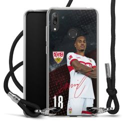 Carry Case Stoff schwarz/silber