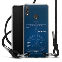 Carry Case Fabric black/silver