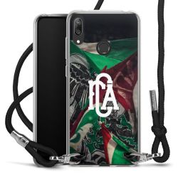 Carry Case Stoff schwarz/silber