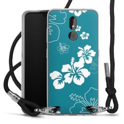 Carry Case Transparent Fabric black/silver