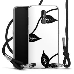 Carry Case Transparent Fabric black/silver