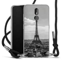 Carry Case Transparent Fabric black/silver