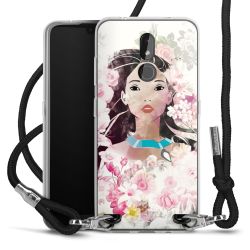 Carry Case Transparent Fabric black/silver