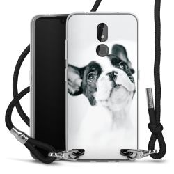 Carry Case Transparent Fabric black/silver