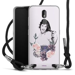 Carry Case Transparent Fabric black/silver