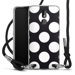 Carry Case Transparent Fabric black/silver