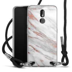 Carry Case Transparent Fabric black/silver