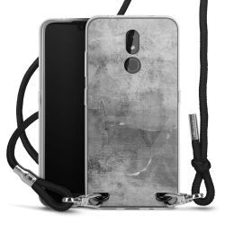 Carry Case Transparent Fabric black/silver