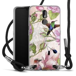 Carry Case Transparent Fabric black/silver