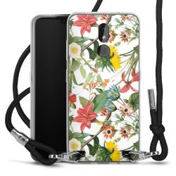 Carry Case Transparent Fabric black/silver