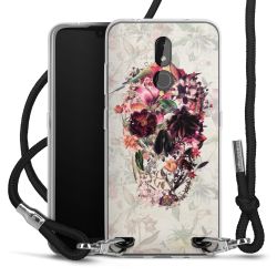 Carry Case Transparent Fabric black/silver