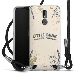 Carry Case Transparent Fabric black/silver